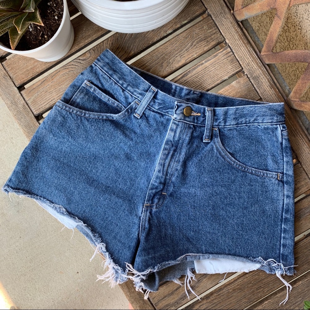 Wrangler Vintage High-Waisted Shorts